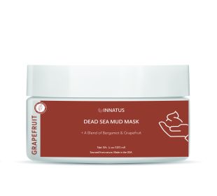 Dead Sea Mud Mask with Grapefruit Oil ��� 4oz Detoxifying & Purifying Face Mask ��� Infused with Lemon & Bergamot Oils for Acne Control & Skin Brighte