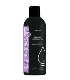 Natural Dead Sea Magnesium Resting Oil ��� 4oz Topical Oil for Sleep Support & Muscle Relief ��� Infused with Lavender, Patchouli