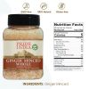 Pride of India ��� 7 oz Ginger Minced Whole ��� Gourmet Spice ��� Rich in Antioxidant ��� Potent Flavor - Great for Adding Flavor to Stir Fries & Sauc