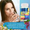 12 in 1 Premium Immune Defense Vitamins Immune Supplement w Vitamin D3 5000 IU Vitamin �� 1000mg Zin�� 50mg Luxe Choice for Premium Immune Support Wit
