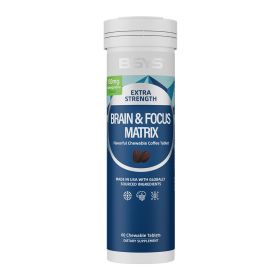 BSYS Brain Focus  Coffee Flavor  These Chewable Supplements Taste Like Your Morning Brew Keep You Sharp And Skip The Jitters FocusHacks  CoffeeLo (Option: One bottle)