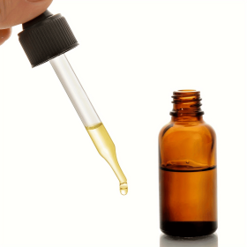 12Pcs 5ml- 50ml Empty Dropper Bottle Refillable Amber Glass Pipette Bottles for Essential Oil Aromatherapy Liquid Dropper Bottle (Specification, Material: 10ml 12pcs, Glass, Color: Chocolate)